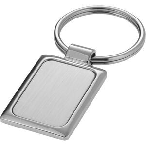 Bullet Sergio Rectangular Key Chain / Silver